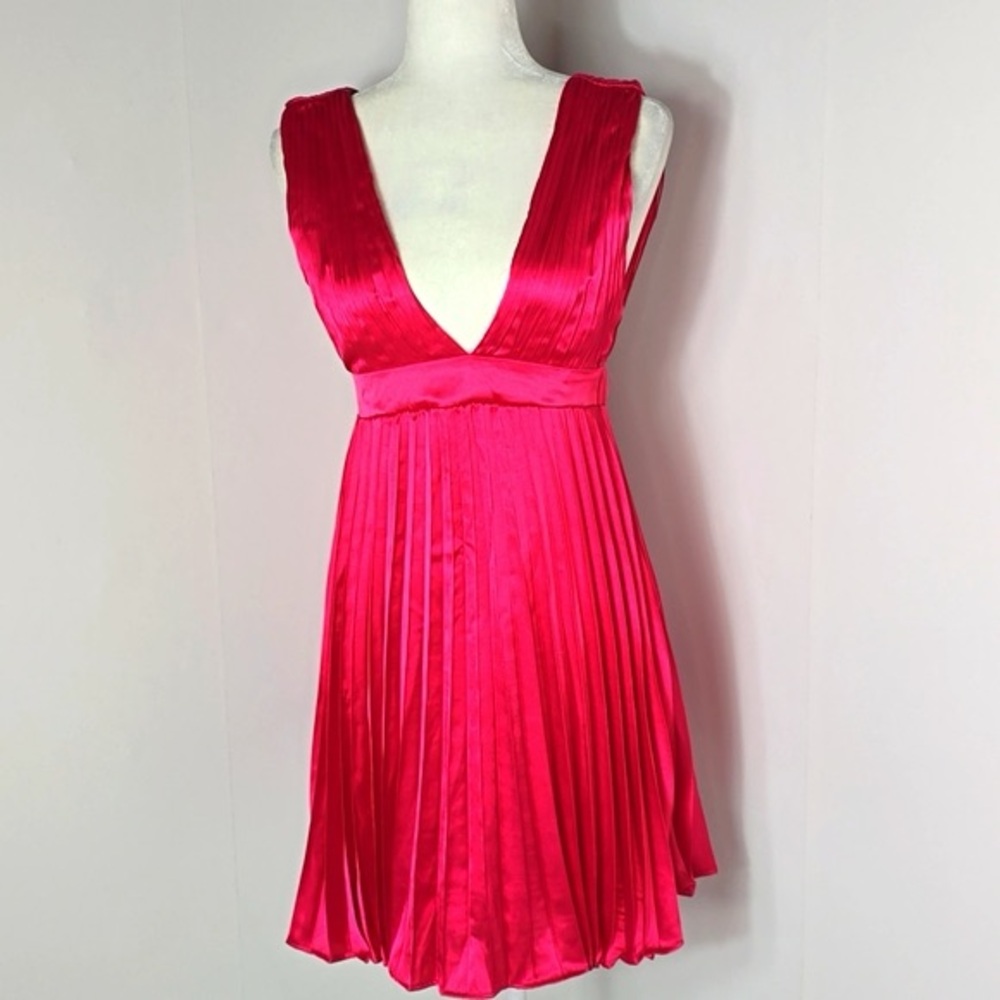 Sincerely Jules Vibrant Red Mini Dress - Picture 3 of 9
